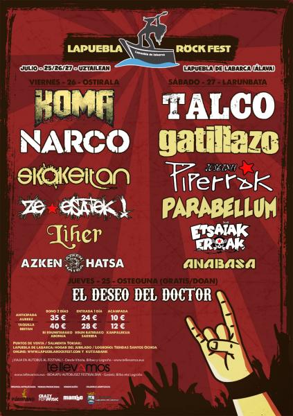 datos del evento